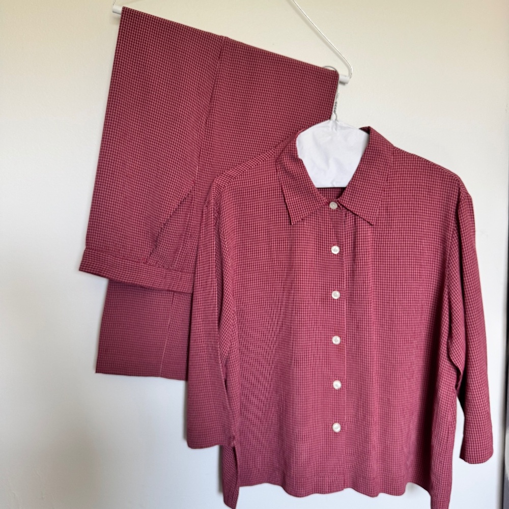 Talbots matching top & pants